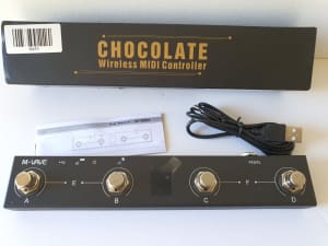 M-VAVE Chocolate MIDI Controller/Foot Pedal