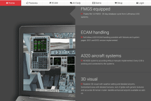 A320 Flight Simulator A320x and TMC Sidestick, Quadrant & Pedals