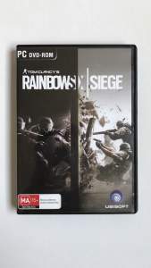 Rainbow Six Siege for PC with 3 CD’S Brand New Condition