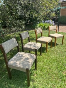 Retro 1960s Kitchen Dining Chairs for Sale