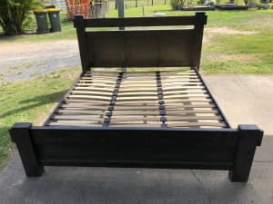 Solid Timber King Size Bed Frame ONO