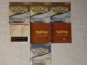 Nintendo GameBoy Pokemon Trainers Guides Crystal