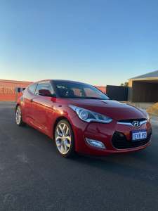 2015 HYUNDAI VELOSTER 6 SP MANUAL 3D COUPE