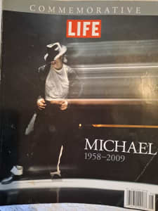 Life magazine commemorating Michael Jackon