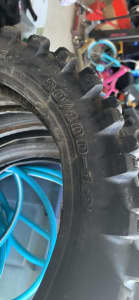 Moto tyres small as in photo x4