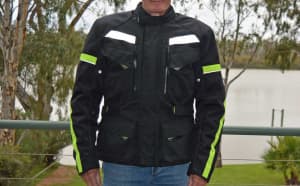 TORQUE Motorcycle Jacket with built-in body armor