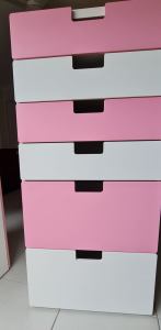 Kids Tallboy - Chest of 6 drawers VG Condition 