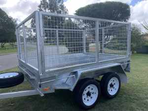 Trailer For Hire 8 x 5 Caged $10 per hour 
