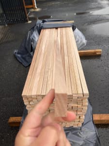 Britton Timbers - Tasmanian Oak Utility DAR Battens 42x19 (Set Length)