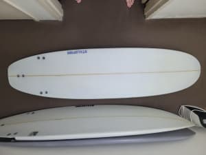 6.7 FT surfboard, Stalefish surfboards, GMJ shapes