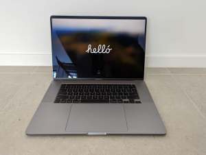 MacBook Pro - 16 inch - 32GB RAM - 8-Core Intel Core i9 processor
