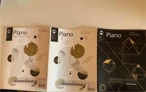 Assorted piano books