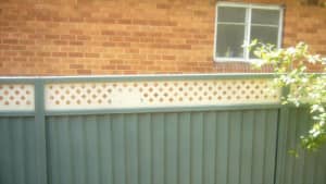 Colorbond Fence Lattice Height Extension Panel 300mm (H)