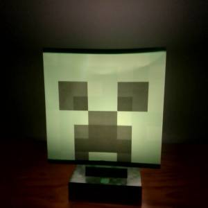 Minecraft Creeper Light up head - CASH AND PICKUP ONLY
