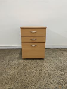 Mobile Drawer Unit-Beech and Ironstone-6 available
