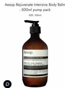 Aesop BCCC and cream both brand new