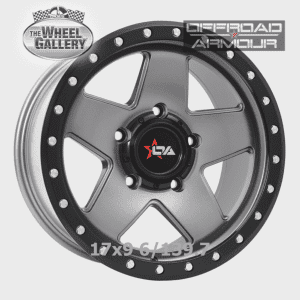 OFFROAD ARMOUR TRENCH SGWSBL 17x9 6/139.7  WHEEL