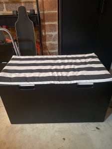 IKEA bench with storage