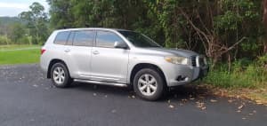 2008 TOYOTA KLUGER KX-R (4x4) 7 SEAT 5 SP AUTOMATIC 4D WAGON
