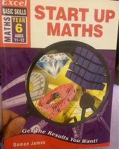 Start up maths for year 6 in very good condition for $5