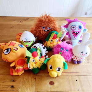 Moshi Monster bundle of 10 soft toys, can post to you