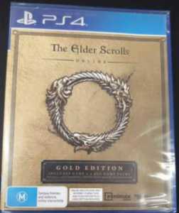The Elder Scrolls Online Gold Editor Game PLAYSTATION 4 PS4 New