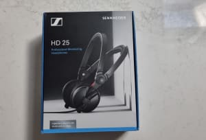 NEW- Sennheiser HD25 headphones still in box