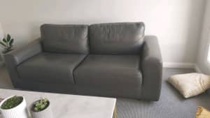 King Leather Sofa Lounge