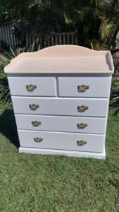 Refurbished Chest of Drawers/Nursery Change Table
