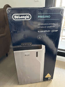 delonghi 2.9 kw pinguino portable air conditioner pacel112cst