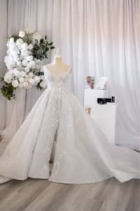 Steven Khalil Wedding Gown (Size 6-8)