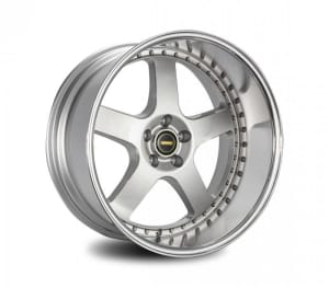Pair Simmons 20x10 FR Flow Form Deep Dish Rears Commodore