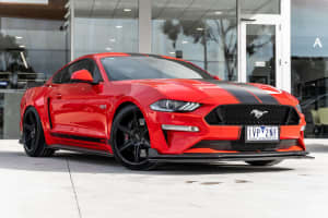 2018 Ford Mustang FN Fastback GT 5.0 V8 Red 10 Speed Automatic Coupe