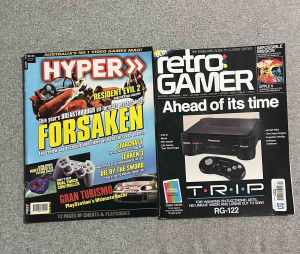 Retro Gaming magazines Hyper & Retro Gamer - Bassendean