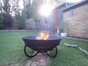Da Vinci Fire Pit with grill plate 90cm size - Great for cooking