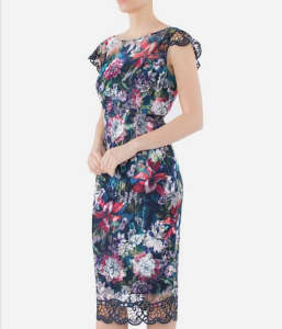 BNWT Anthea Crawford Bloom shift dress RRP$599 (size 14)