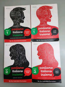 High School Italian textbooks and workbooks