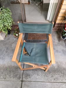 Folding deck chair (needs seat fabric replaced)
