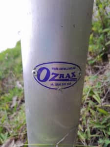 Aluminium back bar for ute (OZRAX)