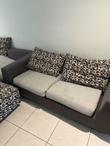 Couch and coffee table