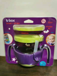 b. box. Bowl and Straw for an Infant 6 months and older. 