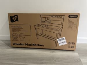 Wooden Mud Kitchen Playset