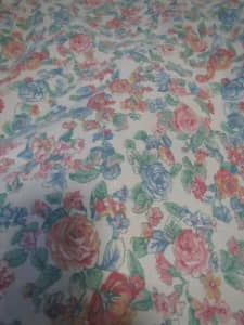 manchester home queen bed sheridan floral doona cover ruffles