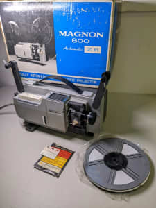 Magnon 800 Automatic 8mm Movie Projector in Mint Condition