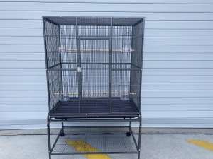 NEW Large Bird Cage & Trolley, ON SPECIAL in box now only $380