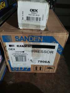 Sanden cxs7906 24v airconditioning compressor