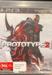 Prototype 2 PS3 game, excellent disk