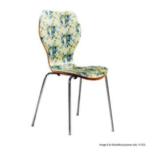 Sl12-346 Dining Chair - Flower Pattern(Item code: 182867)