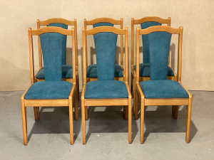 Set Of 6 Dining Chairs Vintage Australian Made