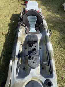 Fishing kayak modified.